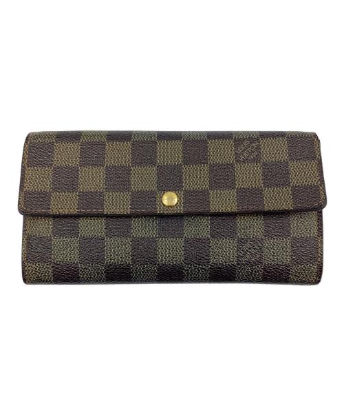 LOUIS VUITTON（ルイ ヴィトン）LOUIS VUITTON (ルイ ヴィトン) 長財布 ブラウンの古着・服飾アイテム