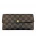 LOUIS VUITTON（ルイ ヴィトン）の古着「長財布」｜ブラウン