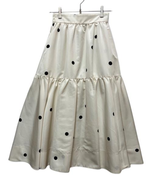CADUNE（カデュネ）CADUNE (カデュネ) スカート アイボリー サイズ:SIZE S (34)の古着・服飾アイテム