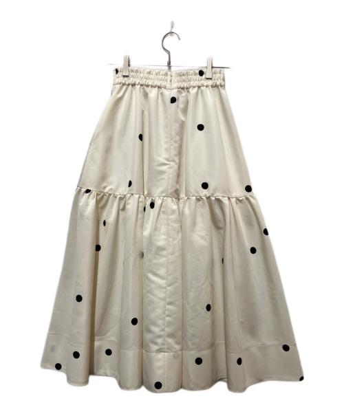 CADUNE（カデュネ）CADUNE (カデュネ) スカート アイボリー サイズ:SIZE S (34)の古着・服飾アイテム
