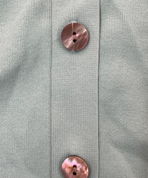 SOEJU（ソージュ）SOEJU (ソージュ) 薄手カーディガン グリーン サイズ:SIZE Freeの古着・服飾アイテム