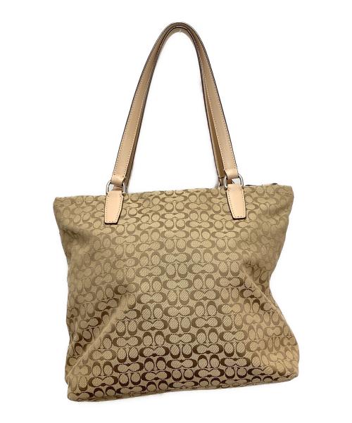 COACH（コーチ）COACH (コーチ) トートバッグ ベージュの古着・服飾アイテム