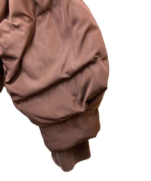 Snidel（スナイデル）Snidel (スナイデル) ダウンジャケット ブラウン サイズ:SIZE Freeの古着・服飾アイテム