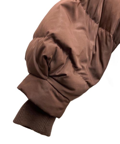 Snidel（スナイデル）Snidel (スナイデル) ダウンジャケット ブラウン サイズ:SIZE Freeの古着・服飾アイテム