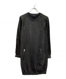 DIESEL（ディーゼル）の古着「スウェット」｜ブラック