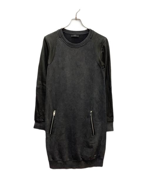 DIESEL（ディーゼル）DIESEL (ディーゼル) スウェット ブラック サイズ:Freeの古着・服飾アイテム
