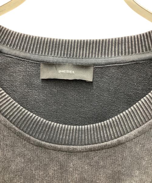 DIESEL（ディーゼル）DIESEL (ディーゼル) スウェット ブラック サイズ:Freeの古着・服飾アイテム