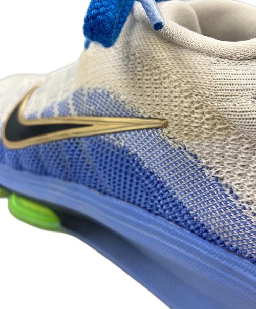 NIKE（ナイキ）NIKE (ナイキ) スニーカー　G.T. HUSTLE（G.T. ハッスル） ホワイト×ブルー サイズ:SIZE 25cmの古着・服飾アイテム
