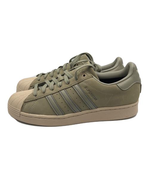 adidas（アディダス）adidas (アディダス) スニーカー　SUPER STAR（スーパースター） カーキ サイズ:SIZE 26.5cm 未使用品の古着・服飾アイテム