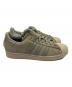 中古・古着 adidas (アディダス) スニーカー　SUPER STAR（スーパースター） カーキ サイズ:SIZE 26.5cm 未使用品：10000円