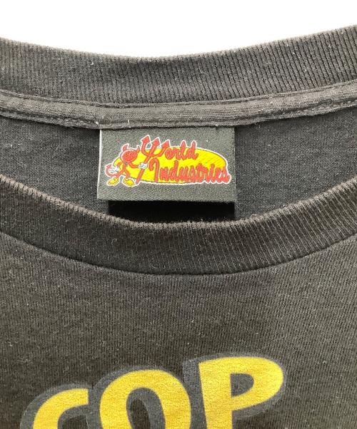 WORLD INDUSTRIES（ワールドインダストリーズ）WORLD INDUSTRIES (ワールドインダストリーズ) 長袖カットソー ブラック サイズ:SIZE Lの古着・服飾アイテム