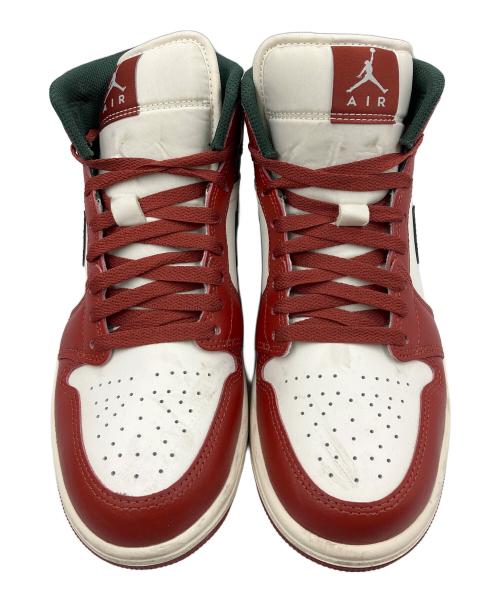 NIKE（ナイキ）NIKE (ナイキ) AIR JORDAN 1 MID（エアジョーダン1 ミッド） ブラウン×グリーン サイズ:US8の古着・服飾アイテム