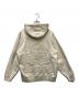 SUPREME (シュプリーム) パーカー ホワイト サイズ:SIZE M：8000円