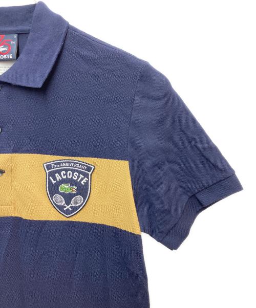LACOSTE（ラコステ）LACOSTE (ラコステ) ポロシャツ ネイビー サイズ:SIZE3の古着・服飾アイテム