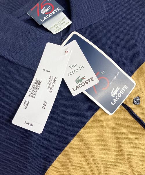 LACOSTE（ラコステ）LACOSTE (ラコステ) ポロシャツ ネイビー サイズ:SIZE3の古着・服飾アイテム
