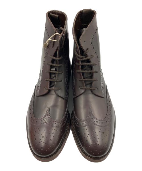 DOUCAL'S（デュカルス）DOUCAL'S (デュカルス) ウィングチップブーツ ブラウン サイズ:SIZE 25.5cm 未使用品の古着・服飾アイテム