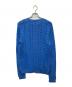 POLO RALPH LAUREN (ポロ・ラルフローレン) 厚手ニット ブルー サイズ:L：6000円