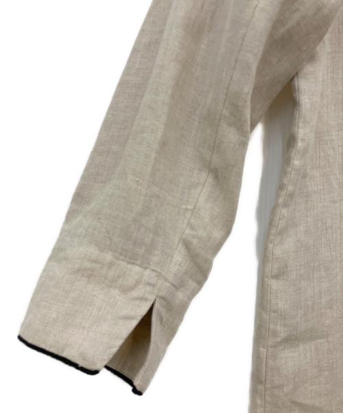 JOURNAL STANDARD relume（ジャーナルスタンダード レリューム）JOURNAL STANDARD relume (ジャーナルスタンダード レリューム) ノーカラージャケット ブラウン サイズ:SIZE Freeの古着・服飾アイテム