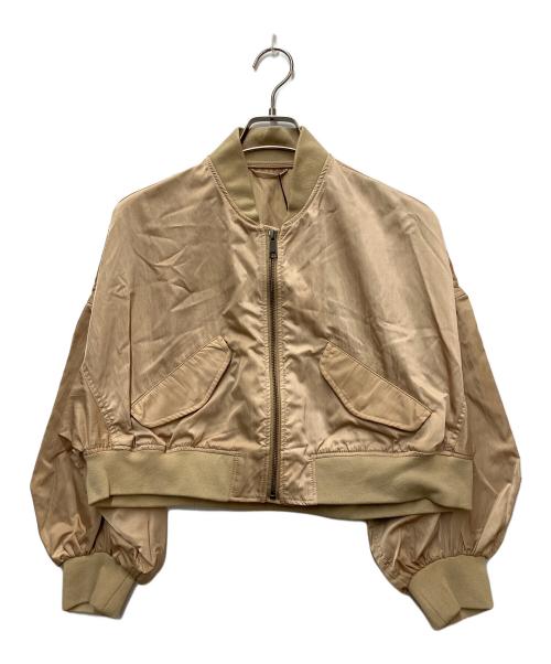 COCODEAL（ココディール）COCODEAL (ココディール) ブルゾン ブラウン サイズ:１の古着・服飾アイテム