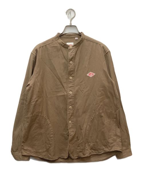 DANTON（ダントン）DANTON (ダントン) 長袖シャツ ブラウン サイズ:42の古着・服飾アイテム
