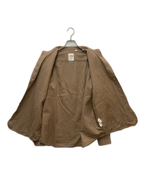 DANTON（ダントン）DANTON (ダントン) 長袖シャツ ブラウン サイズ:42の古着・服飾アイテム