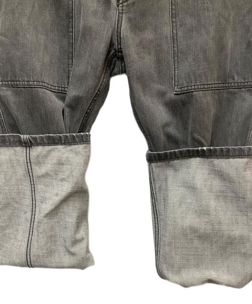COMME des GARCONS（コムデギャルソン）COMME des GARCONS (コムデギャルソン) ベイカーデニムパンツ ブラック サイズ:32-33の古着・服飾アイテム