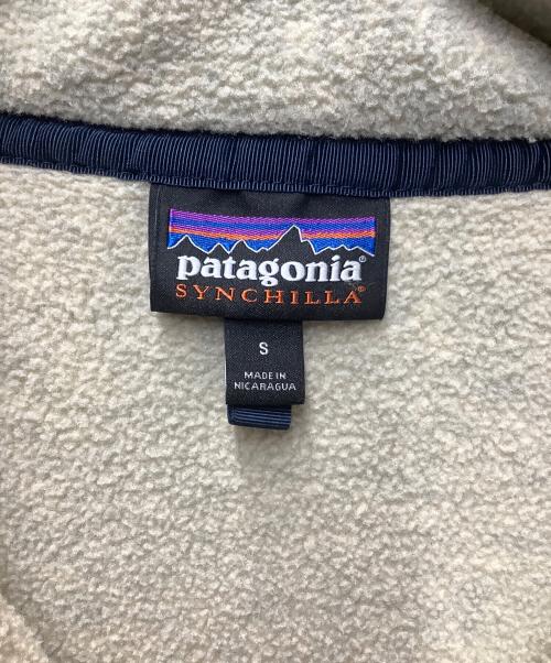 Patagonia（パタゴニア）Patagonia (パタゴニア) シンチラスナップT アイボリー サイズ:34の古着・服飾アイテム