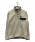 Patagonia（パタゴニア）の古着「シンチラスナップT」｜アイボリー