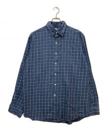 POLO RALPH LAUREN（ポロ・ラルフローレン）の古着「長袖シャツ」｜ネイビー