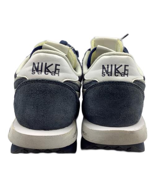 NIKE（ナイキ）NIKE (ナイキ) fragment design × sacai × Nike LD Waffle（フラグメントデザイン × サカイ × ナイキ LDワッフル ） ネイビー×ホワイト サイズ:SIZE 26cmの古着・服飾アイテム