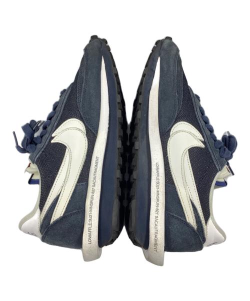 NIKE（ナイキ）NIKE (ナイキ) fragment design × sacai × Nike LD Waffle（フラグメントデザイン × サカイ × ナイキ LDワッフル ） ネイビー×ホワイト サイズ:SIZE 26cmの古着・服飾アイテム