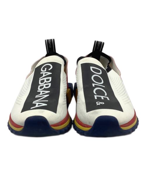 DOLCE & GABBANA（ドルチェ＆ガッバーナ）DOLCE & GABBANA (ドルチェ＆ガッバーナ) スニーカー　Sorrento Melt White Multi-Color　(ソレント・メルトホワイトマルチカラー） ホワイト サイズ:SIZE 26cmの古着・服飾アイテム