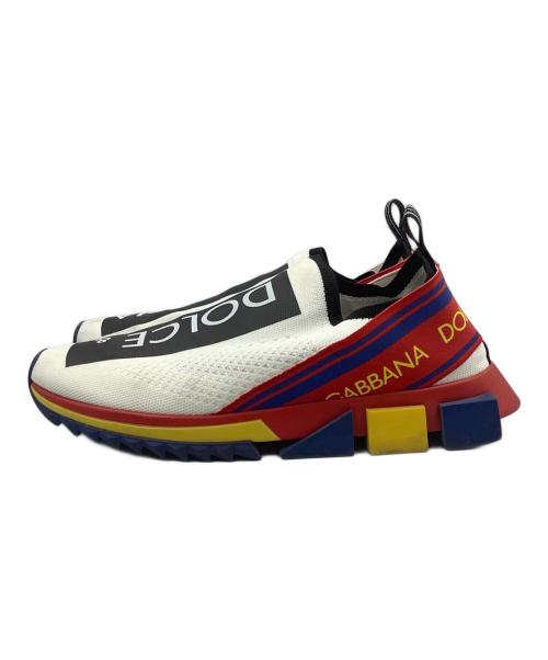 DOLCE & GABBANA（ドルチェ＆ガッバーナ）DOLCE & GABBANA (ドルチェ＆ガッバーナ) スニーカー　Sorrento Melt White Multi-Color　(ソレント・メルトホワイトマルチカラー） ホワイト サイズ:SIZE 26cmの古着・服飾アイテム