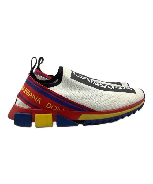DOLCE & GABBANA（ドルチェ＆ガッバーナ）DOLCE & GABBANA (ドルチェ＆ガッバーナ) スニーカー　Sorrento Melt White Multi-Color　(ソレント・メルトホワイトマルチカラー） ホワイト サイズ:SIZE 26cmの古着・服飾アイテム