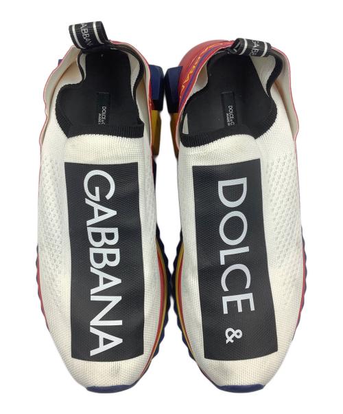 DOLCE & GABBANA（ドルチェ＆ガッバーナ）DOLCE & GABBANA (ドルチェ＆ガッバーナ) スニーカー　Sorrento Melt White Multi-Color　(ソレント・メルトホワイトマルチカラー） ホワイト サイズ:SIZE 26cmの古着・服飾アイテム