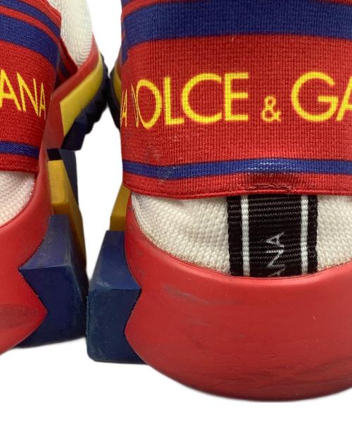 DOLCE & GABBANA（ドルチェ＆ガッバーナ）DOLCE & GABBANA (ドルチェ＆ガッバーナ) スニーカー　Sorrento Melt White Multi-Color　(ソレント・メルトホワイトマルチカラー） ホワイト サイズ:SIZE 26cmの古着・服飾アイテム