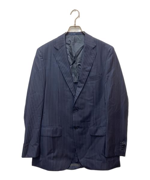 VITALE BARBERIS CANONICO（ヴィターレ バルベリス カノニコ）VITALE BARBERIS CANONICO (ヴィターレ バルベリス カノニコ) セットアップスーツ ネイビー サイズ:50の古着・服飾アイテム