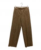 BEAMS Fビームスエフ）の古着「ウールパンツ」｜ブラウン