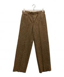 BEAMS F（ビームスエフ）の古着「ウールパンツ」｜ブラウン