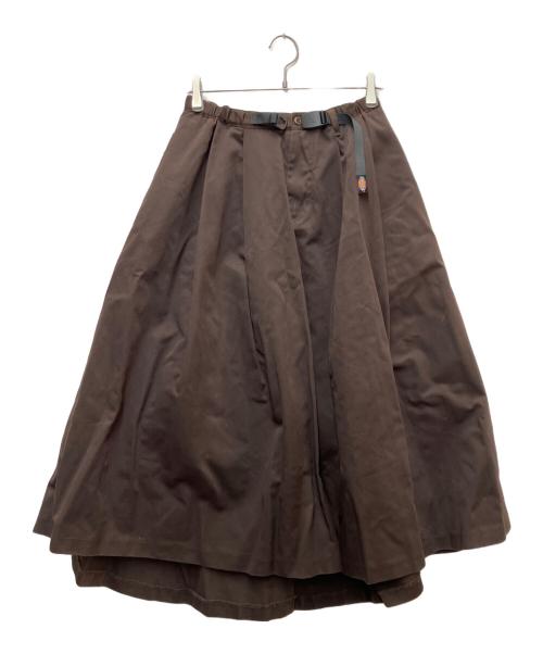 Dickies（ディッキーズ）Dickies (ディッキーズ) GRAMICCI (グラミチ) スカート ブラウン サイズ:SIZE Sの古着・服飾アイテム