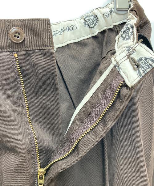Dickies（ディッキーズ）Dickies (ディッキーズ) GRAMICCI (グラミチ) スカート ブラウン サイズ:SIZE Sの古着・服飾アイテム