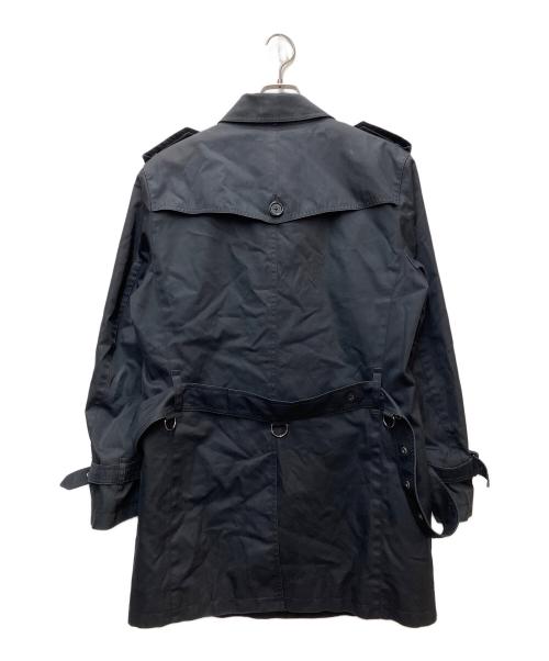 BURBERRY BLACK LABEL（バーバリーブラックレーベル）BURBERRY BLACK LABEL (バーバリーブラックレーベル) ライナー付トレンチコート ブラック サイズ:Lの古着・服飾アイテム