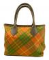Vivienne Westwood (ヴィヴィアンウエストウッド) トートバッグ オレンジ×グリーン：7000円