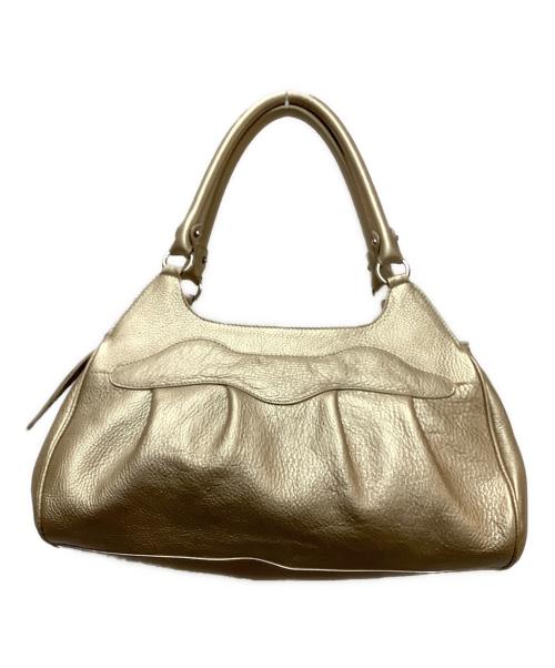 Salvatore Ferragamo（サルヴァトーレ フェラガモ）Salvatore Ferragamo (サルヴァトーレ フェラガモ) トートバッグ ゴールドの古着・服飾アイテム