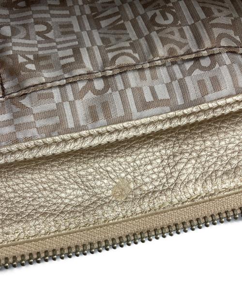 Salvatore Ferragamo（サルヴァトーレ フェラガモ）Salvatore Ferragamo (サルヴァトーレ フェラガモ) トートバッグ ゴールドの古着・服飾アイテム