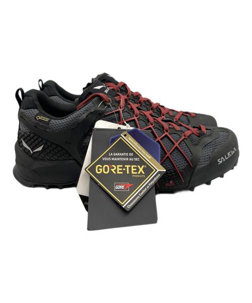 SALEWA（サレワ）SALEWA (サレワ) トレッキングシューズ ブラック×レッド サイズ:26.5cmの古着・服飾アイテム
