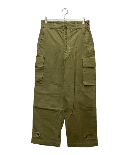 MILITARY（ミリタリー）MILITARY (ミリタリー) m-47 前期型カーゴパンツ グリーン サイズ:W33の古着・服飾アイテム