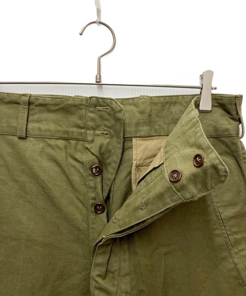 MILITARY（ミリタリー）MILITARY (ミリタリー) m-47 前期型カーゴパンツ グリーン サイズ:W33の古着・服飾アイテム