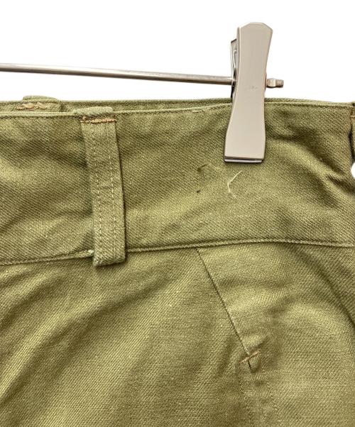 MILITARY（ミリタリー）MILITARY (ミリタリー) m-47 前期型カーゴパンツ グリーン サイズ:W33の古着・服飾アイテム