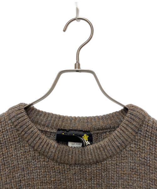 Barbour（バブアー）Barbour (バブアー) 厚手ニット ブラウン サイズ:48の古着・服飾アイテム